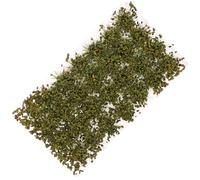 IWOWHERO DIY Autumn Green Static Grass Cluster for Model Railway Scenery, Simulated Shrub Miniature Landscape Decor, Nylon Fake Grass for Sand Table Craft and Photography Props