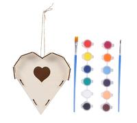 IWOWHERO Diy Bird House Lady Birdhouse Dangling Bird Ornaments for Boys and Girls