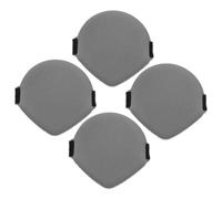 IWOWHERO Double-Sided Makeup Sponges 4pcs Water-Activated Foundation Application Soft Velour for Cream and Liquid Makeup for Skin Types