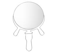 IWOWHERO Double-sided Rotating Vanity Mirror with High Definition Glass Adjustable Tabletop Cosmetic Mirror for Bathroom Dressing Table Bedroom Countertop Use