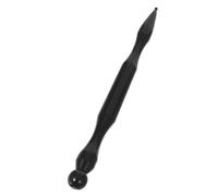 IWOWHERO Dual Head Buffalo Horn Acupuncture Pen Muscle Massage Pressure Point Massager for Face Body Portable Reflexology Tool for Tension Relief and Skin-Friendly Self-Massage Compact