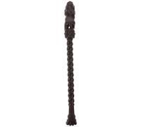 IWOWHERO Ebony Wood Back Scratcher 40cm Long Handle Handcrafted Wooden Body Itching Tool for Elderly Relief and Relaxation at Home Or Family Gatherings