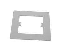 IWOWHERO Electrical Outlet Spacer Decorative Cover Plate Light Switch Surround Repair Plate Gray 86 Type for Wall Decoration Easy to Install Single Pack
