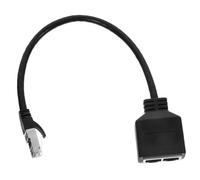 IWOWHERO Ethernet Splitter to High Speed Network Cable Adapter for Lan Connection Use Modem Router