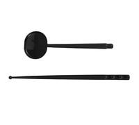 IWOWHERO Eye Occluder Plate Kit Black Handheld Visual Test Occluder with Hand Pointer for Eye Chart and Optometry Exam Supplies