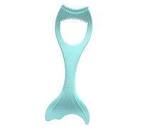 IWOWHERO Eyeliner Tool Eye Makeup Aid Silicone Eyeliner Stencils Easy Lipstick Application Mermaid Tail Shape