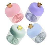 IWOWHERO Face Wash Foaming Tool Set 4pcs Facial Foaming Cup Bubble Maker Bubble Skin Care Tool Foam Device Random