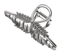 IWOWHERO Fashionable Wheat Ear Catcher Hair Clip Metal Claw Clips for Women for Parties Weddings Everyday Styling