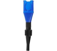 IWOWHERO Flexible Blue Plastic Transmission Drain Funnel with Extendable Hose and Leakproof Connection for Motorcycle and Car On-the-go Refueling