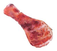 IWOWHERO Funny Chicken Leg Pencil Case Large Capacity Multifunctional Stationery Pouch for School Travel Makeup Jewelry Storage Cute Kawaii Pen Bag