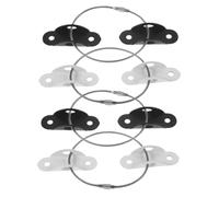 IWOWHERO Furniture Anchors for Proofing Wall Straps for Bookcase and Cabinet Falling Devices for Boy Girl Safety