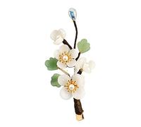IWOWHERO Gorgeous Floral Barrettes Hair Clip for Girls Wedding Hair Piece Made of Alloy Resin