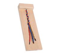 IWOWHERO Hair Braiding Tool Educational for Hand-eye Coordination Development Early Learning Braiding Practice for Patience and Creativity