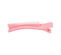 IWOWHERO Hair Sectioning Clip with Comb for Styling Multifunctional Fringe Cutting Tool for Salon and Home Use Professional Hairdresser Essential in Pink