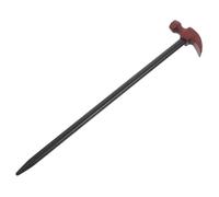IWOWHERO Handmade Vintage Ebony Hairpin Hammer Shape Wooden Hair Stick for Women S Buns and Updo Hairstyles Creative Traditional Chinese Hair Accessories with Hand-carved Artistic Detail