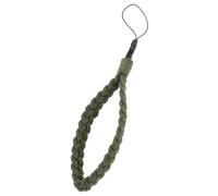 IWOWHERO Handmade Woven Phone Charm Strap for Women Cute Kawaii Mobile Lanyard Beads Portable Anti-Loss Phone Chain for Garden Aesthetic
