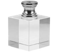 IWOWHERO Harp Lamp Finial Solid Lamp Finials Transparent Crystal Alloy Easy Detachment for Lamp Decoration Home Decor Floor Lamp