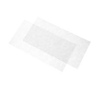 IWOWHERO Headstock Veneer Headstock Veneer Guitar Inlays 2Pcs Inlay Material White Shell Blanks Sheet Rectangle Material For Guitar