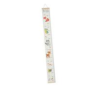 IWOWHERO Height Measurement Sticker Cartoon Animals Pattern Boys and Girls Growth Chart Wall Decal Easy Apply Remove Sticker for Boys and Girls Room