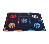 IWOWHERO High-Performance Basketball Footstep Training Mat Youth Shock-Absorbing Silent Work Out Mat for Indoor Footwork Dribble and Strength Training