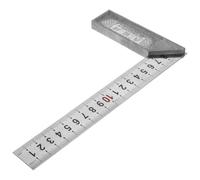 IWOWHERO High Precision 200Mm Stainless Steel Carpenter Ruler 90 Degree Angle Square for Woodworking and Industrial Use