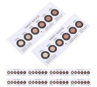 IWOWHERO Humidity Indicator Cards 6-point Reusable Moisture Measuring Tools with Color Change Detection for Electronic Components Storage