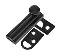 IWOWHERO Indoor Door Lock Latch with Smooth Sliding Mechanism Rust-Resistant Reinforcement Bolt for Bathroom Bedroom Kitchen Easy Installation Without Drilling Practical Security for