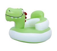 IWOWHERO Inflatable Learning Chair for Sitting Support, Portable Seat Cushion with Backrest, Light Green Inflatable Sofa for Home and Travel