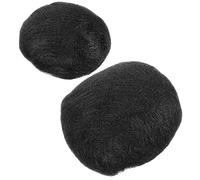 IWOWHERO Invisible False Hair Bun Clip 2 Pcs Hair Piece for Women Bun Hair Pad for Girls Bun Hair Extension for Women Chignon Hair Pieces