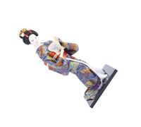 IWOWHERO Japanese Geisha Doll Traditional Kabuki Art Craft Tabletop Ornament for Home Office Decor Lightweight Japanese Folk Crafts Random Color
