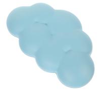 IWOWHERO Keyboard Wrist Rest Pad Office Keyboard Rest Pad for Family and Friends Ergonomic Design Memory Foam Rubber Anti-Skid Base Prevents Wrist Problems Suitable for Home and Office Blue