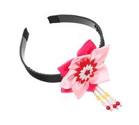 IWOWHERO Korean Hair Accessories Hanbok Tassel Flower Headband for Girls Traditional Jewelry Festival Performance Hair Decoration