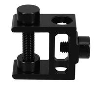 IWOWHERO Lamp Bracket Suitable for Table Thickness to 28mm Aluminium Alloy Desk Clamp Multifunctional Design and Light Pole Diameter to 16mm, Compact for Camping Light Holder