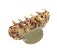 IWOWHERO Large Tortoise Shell French Hair Claw Clip for Women Extra Large Non-slip Rectangle Jaw Clip Acetate Plastic Construction for Thick Long Hair Updo Styling Lightweight Comfortable