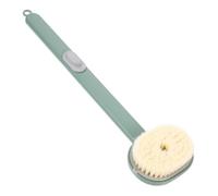 IWOWHERO Long Handle Bathing Brush Back Scrubber for Gentle Exfoliation for All Skin Types Convenient Hanging Design for Shower Use