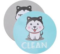 IWOWHERO Material Dishwasher with Double-sided Clean Sign Dirty Metal and Fun and Unique Accessory to Or Organisation Kitchen Home Office