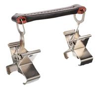 IWOWHERO Metal Clamp for Painting Canvas Carrier Wet Canvas Holder with Artificial for Oil Painting Frame Separation Artist Tool for Sketching and Field Use