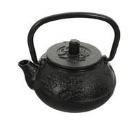 IWOWHERO Mini Cast Iron Teapot Decoration Vintage Style Handcrafted Tea Pet for Desktop and Household Scene Layout Portable Lightweight Collectible Adornment