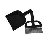 IWOWHERO Mini Dustpan and Brush Set Small Desktop Broom with Material for Cleaning Keyboards Electronics and Corners Lightweight and Wear-Resistant Tabletop Sweeper for Home and Office Use