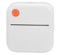 IWOWHERO Mini Thermal Portable Printer for Travel and Home Use with High-resolution Printing, Lightweight Abs Design, Includes Data Cable for Office Labels, Notes, and Shipping