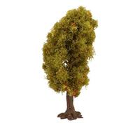 IWOWHERO Miniature Tree Model, 4.7 Inch Tall Oak Trees Model, Dollhouse Artificial Plant Mini Scenery for Sand Table Landscaping and Crafts