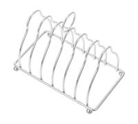 IWOWHERO Multifunctional Stainless Steel Bread Loaf Holder Toast Rack Slice Rack for Kitchen Baking and Breakfast Storage, Bread Display Stand Suitable for Home Use