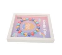 IWOWHERO My First Tooth Box Memory Organizer for Boy Girl Tooth Saver Box Internal Compartments for Boys Girls