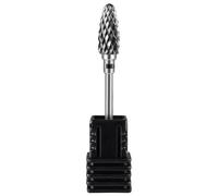 IWOWHERO Nail Grinding Drill Bit Vacuum Tungsten Steel Extra Coarse Grinding Head Manicure Tool for Beginners and Professional Nail Art