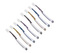 IWOWHERO Nano Soft Bristle Toothbrush Silicone 8Pcs Family Pack for Adults Sensitive Teeth Suitable for Travel and Hotel Use