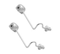 IWOWHERO Nickel Eye Glasses Nose Support Pads Nose Brackets for Glasses Sunglasses Frames Reduce Pressure and Red Marks Compatible with Flat Optical and Full Frames