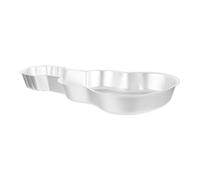IWOWHERO Nonstick Guitar Shaped Cake Mold Baking Pan for Birthday Parties Music Themed Events Easy Cake Release and Cleanup Silver