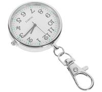 IWOWHERO Nursing Watches for Women Featuring a Small Clip on Watch Design with Stainless Steel and Glass Materials Lightweight and Portable for Work Clothes or Holiday Present Including