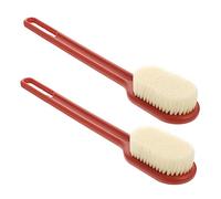 IWOWHERO Nylon Tender Brush for Bathing Back Rubbing Massage Brush Grey Bathroom Accessories