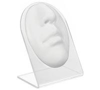 IWOWHERO Piercing Kit Nose Ring Clip Fake Septum Ring Nose Plug Display Props Human Face Model